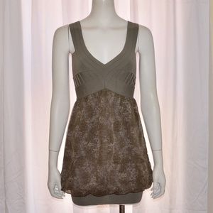 GUESS by MARCIANO Gray Green dress Small S